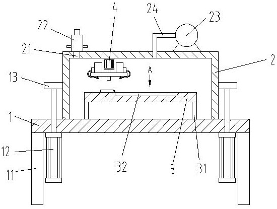 A sealing device for vacuum insulation board