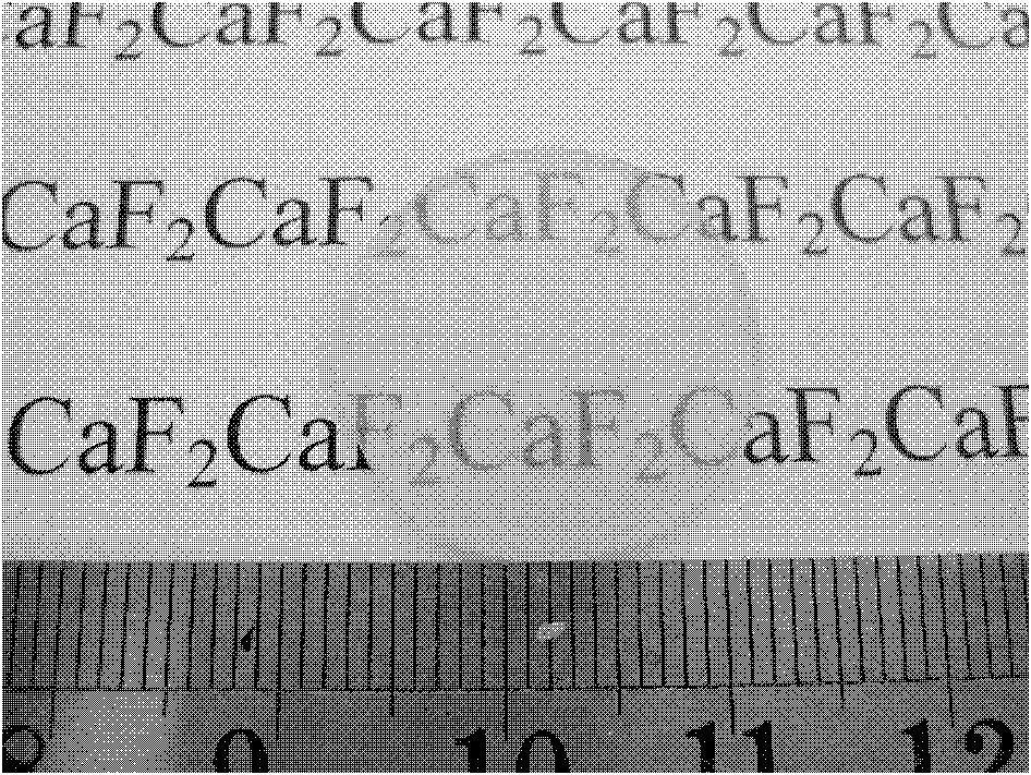 Method for preparing transparent calcium fluoride ceramic