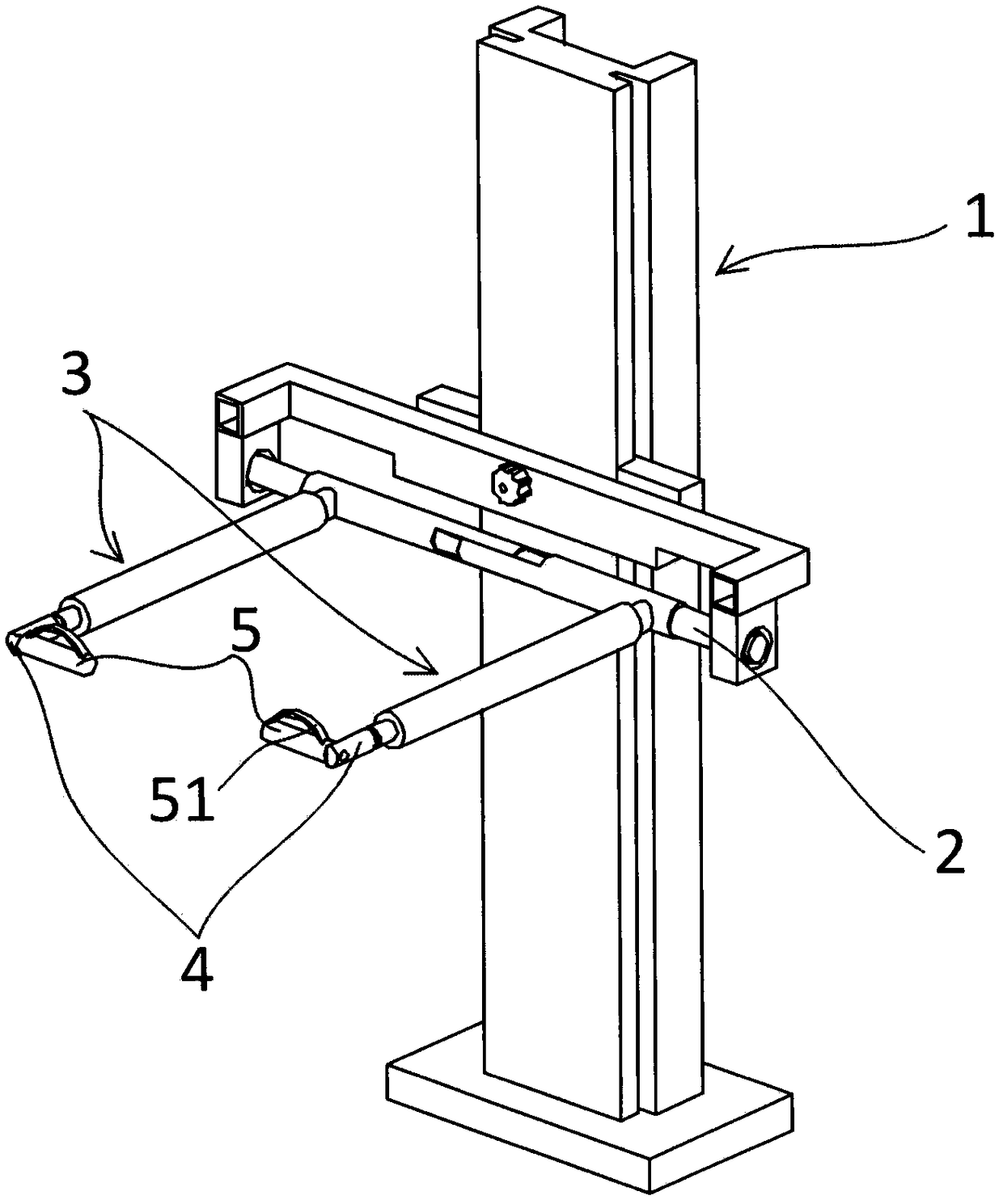 Bilateral upper limb rehabilitation training device