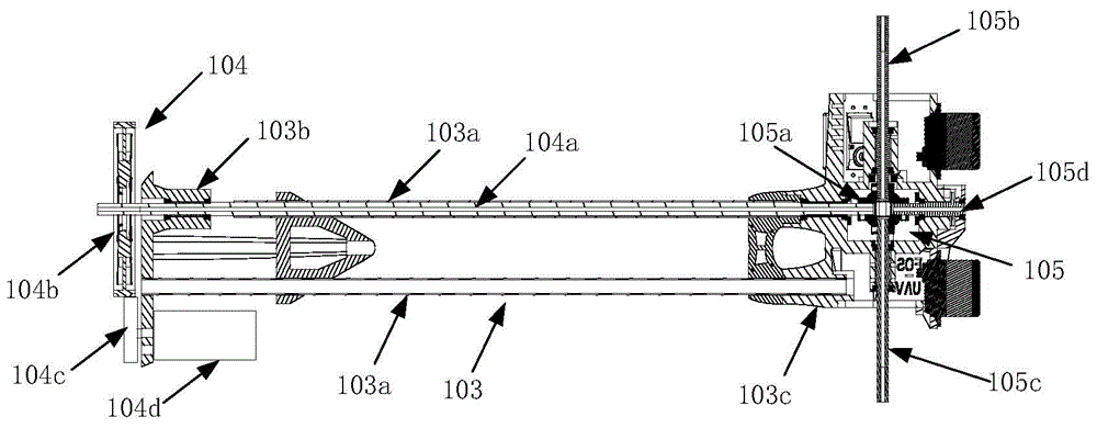 Heavy-load low-structure-complexity double-coaxial-twin-rotor unmanned aerial vehicle