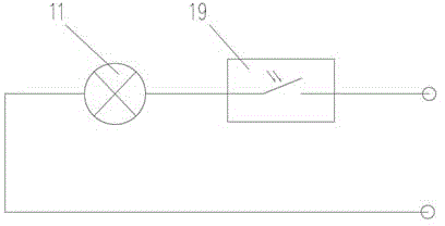 Liquid storage tank material level indicating device with signal long-distance transmission as well as design method and liquid level calculating method of device