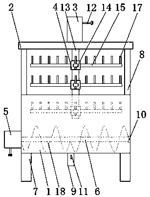 Oil immersion rust prevention device for motor stator machining and operation method thereof