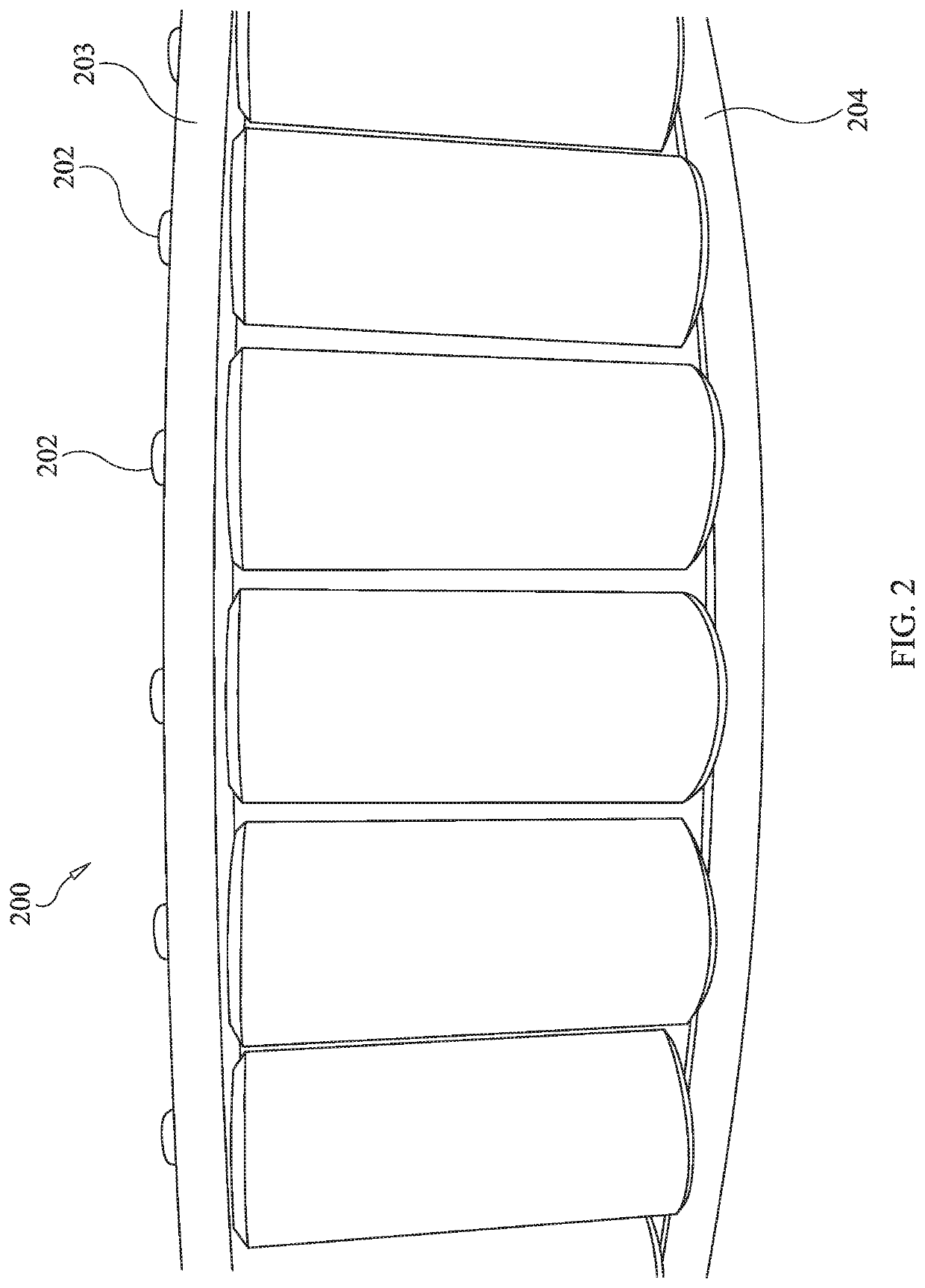 Pinned cylindrical roller bearing