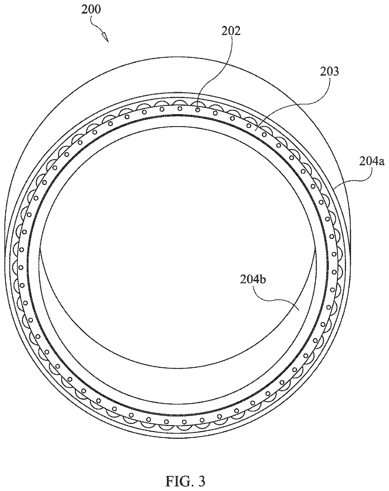 Pinned cylindrical roller bearing