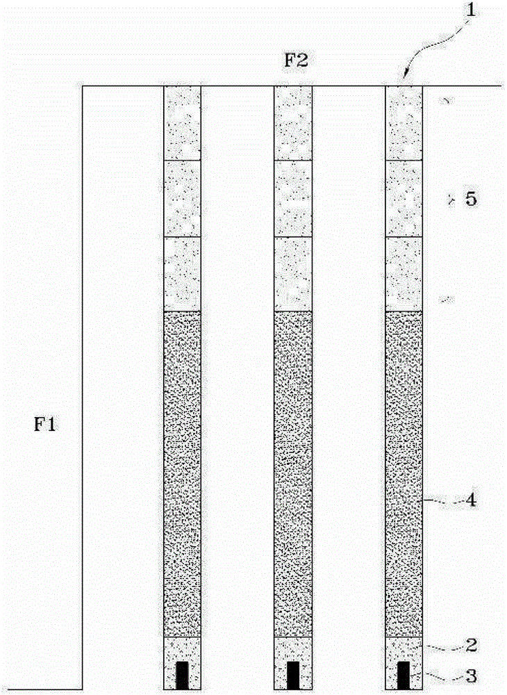 Rock Blasting Method Using Pipes Embeded In Explosive Layers Of Blast Waterhole