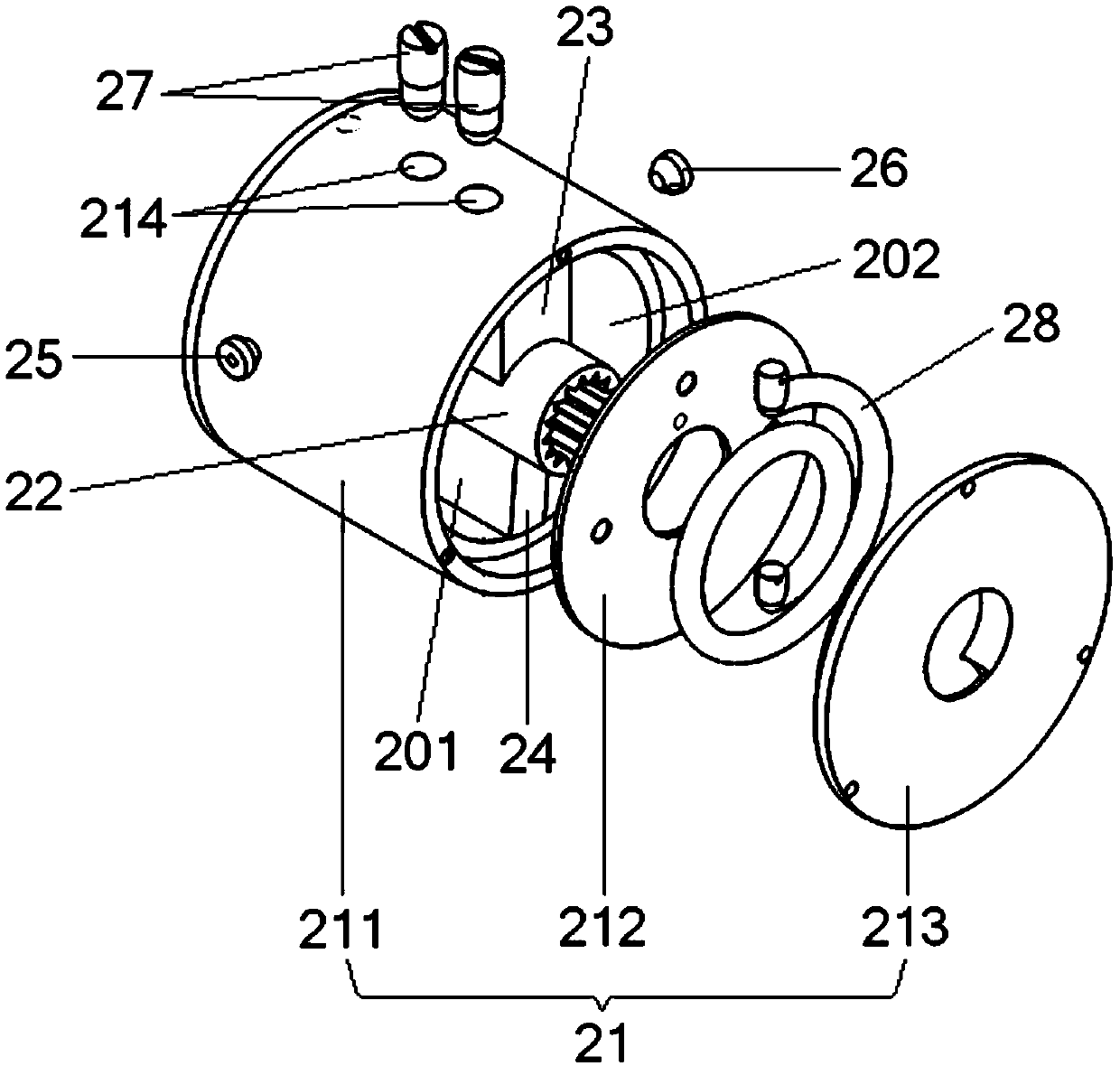 Hydraulic bionic ankle joint