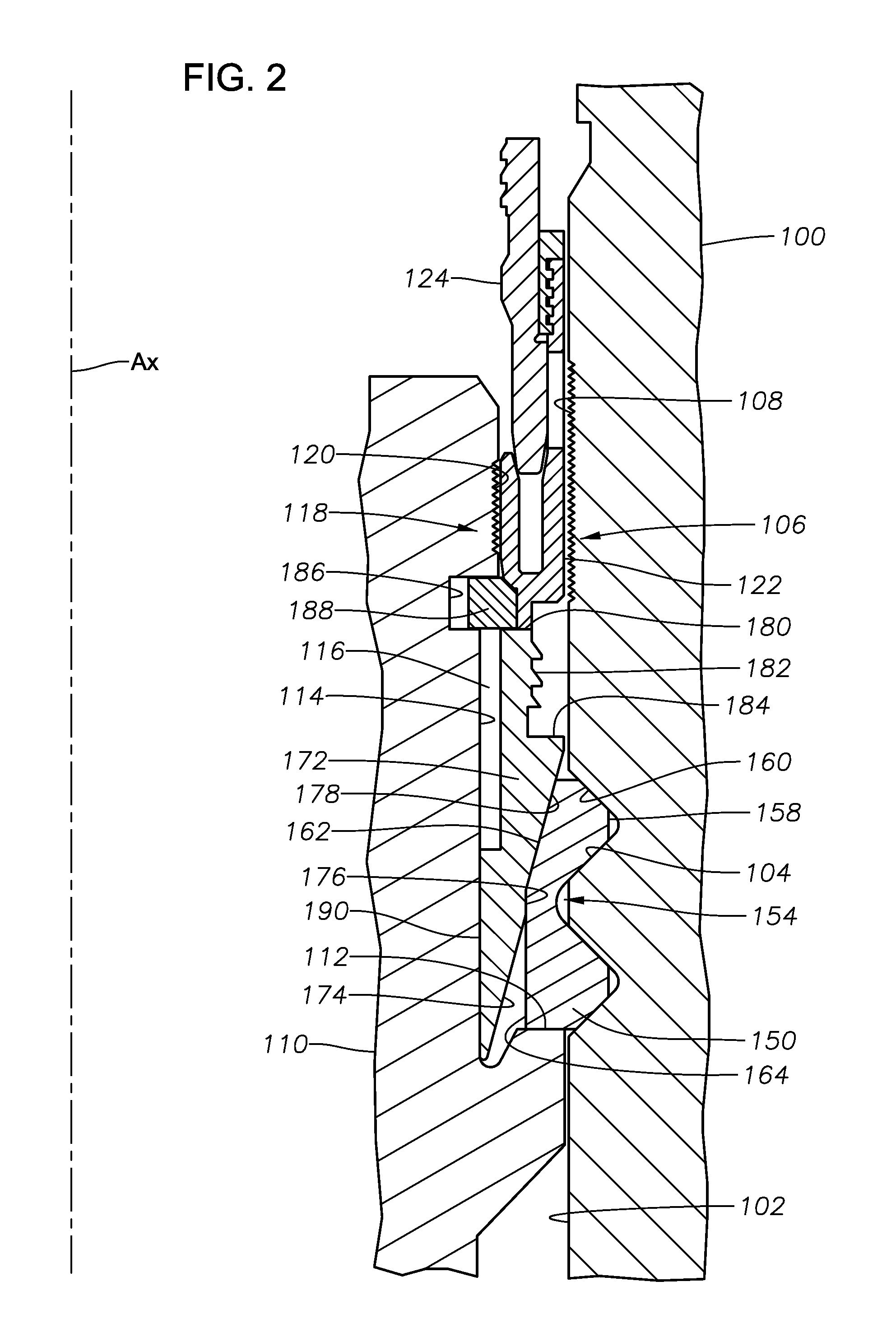 Positive retention lock ring for tubing hanger