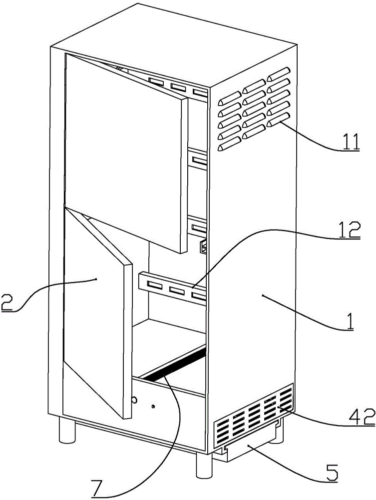 Power distribution cabinet