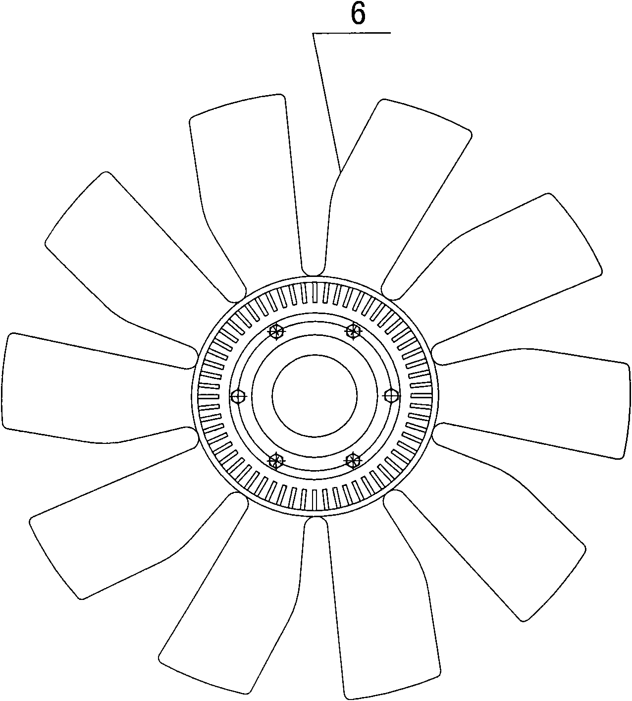 Superconductive radiating motor