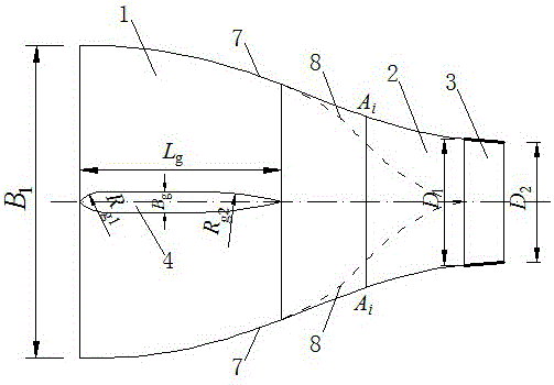 A series of inclined water inlet channels with excellent hydraulic performance and its application method