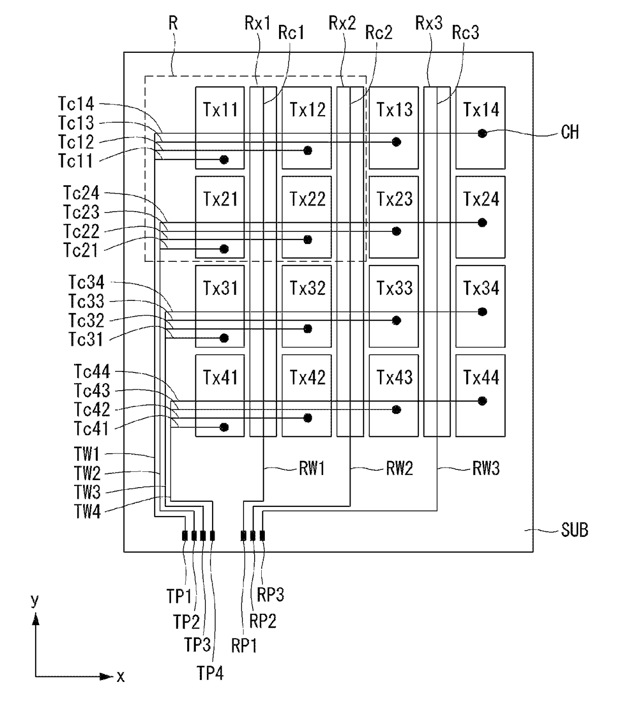 Touch sensor integrated type display device