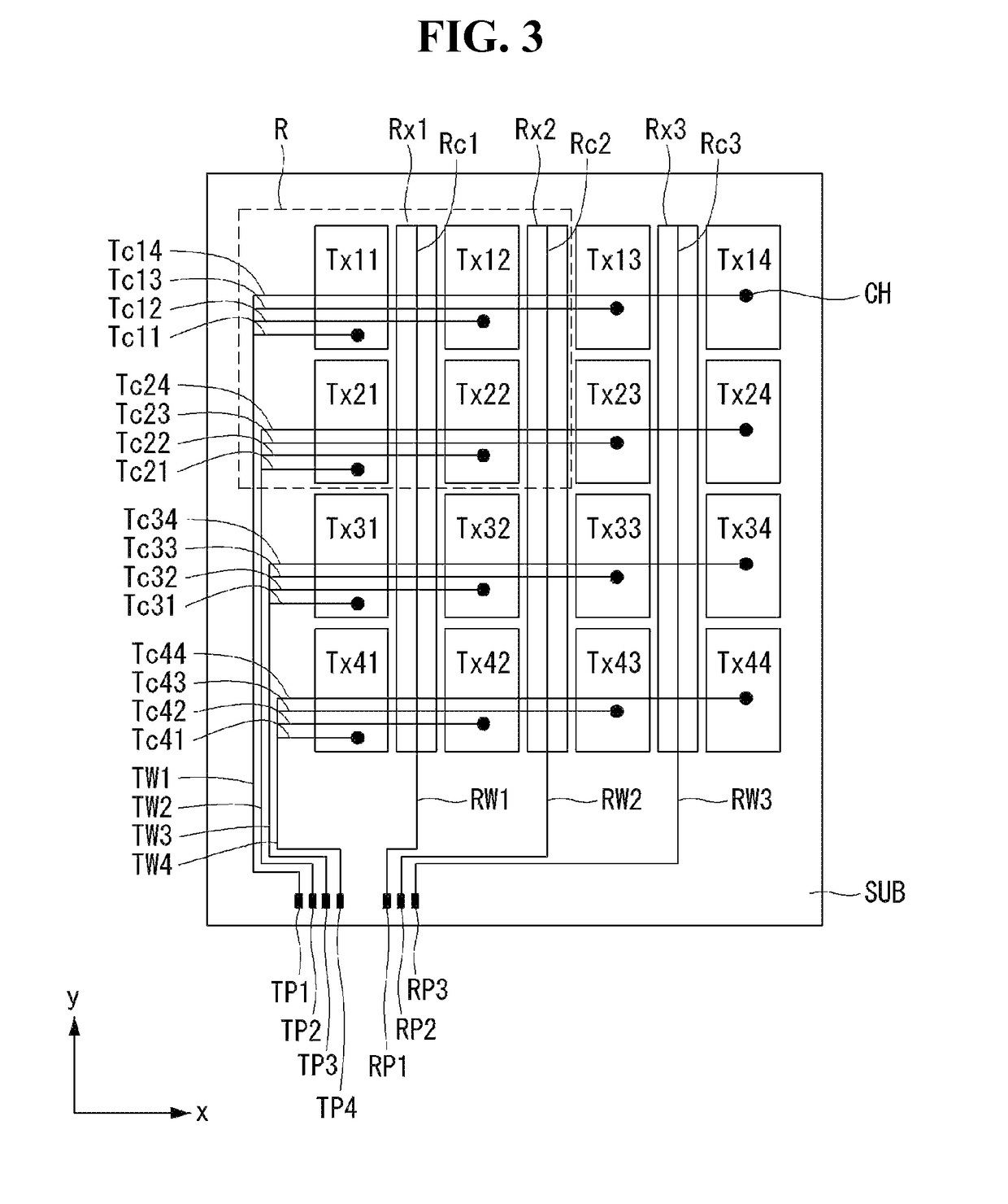 Touch sensor integrated type display device