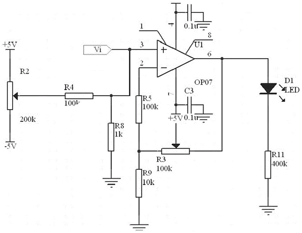 Fluorescence detection circuit based on silicon photodiode