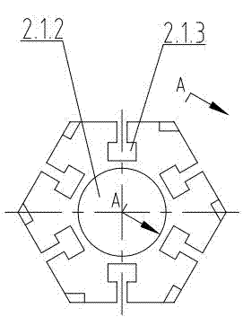 Sectional magnetic yoke structure of synchronous alternating-current motor and processing method thereof