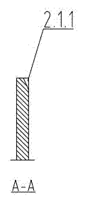 Sectional magnetic yoke structure of synchronous alternating-current motor and processing method thereof