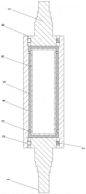 A single-sided machine gluing roller