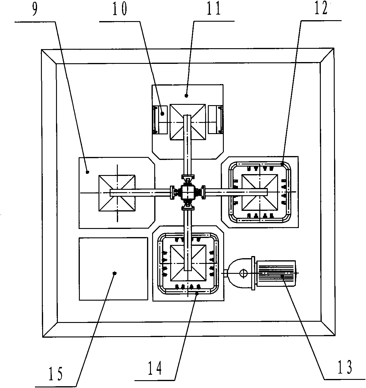 Rotary type multi-station lifting ultrasonic washer