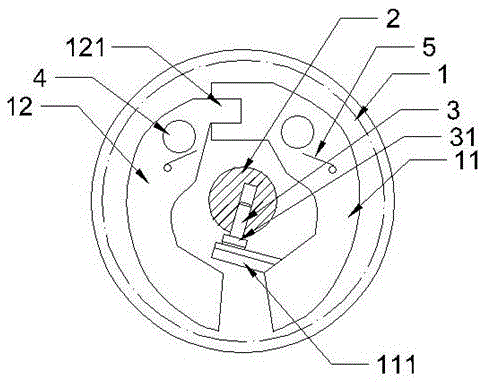 Diesel engine cam shaft pressure-reducing mechanism