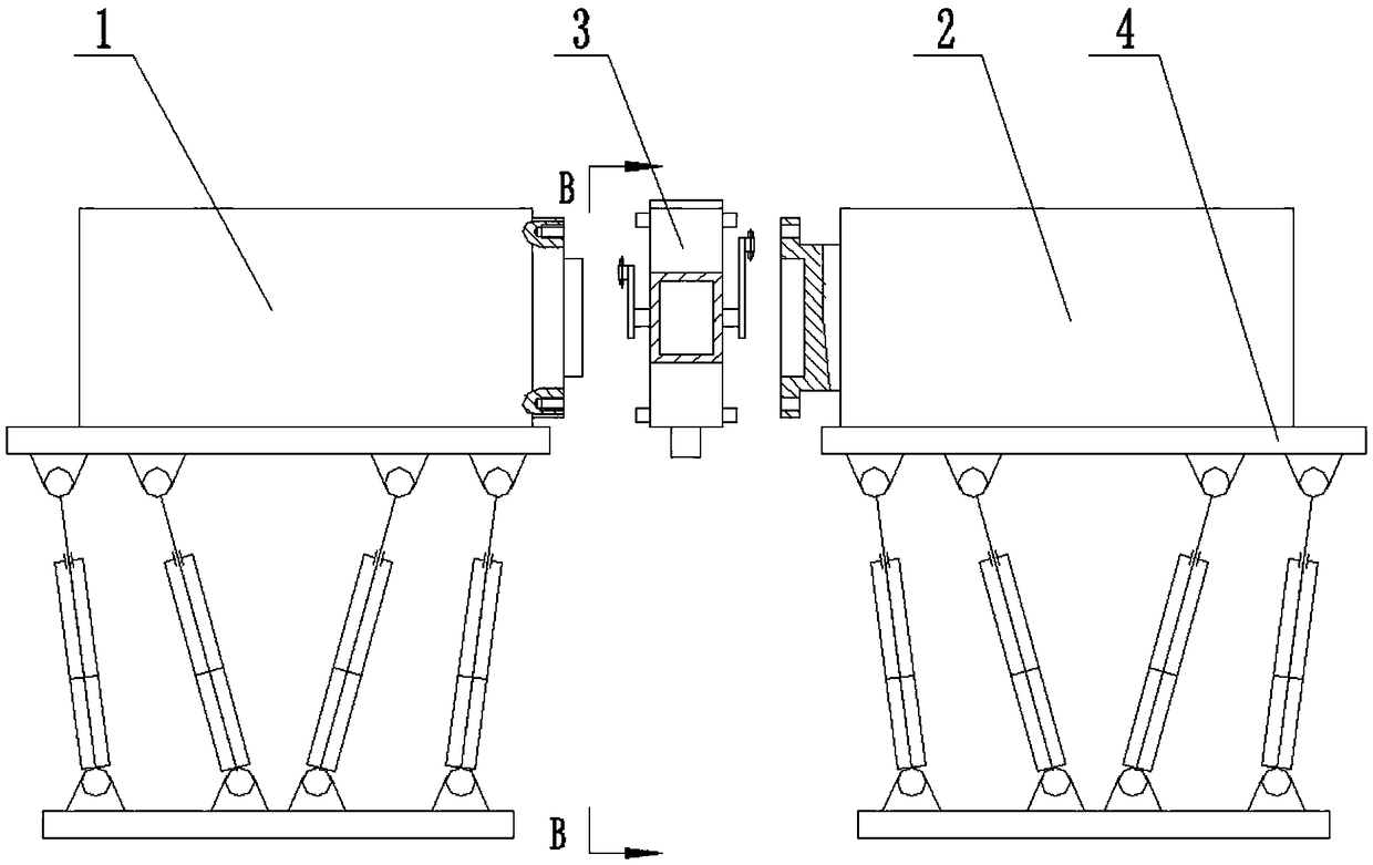 Automatic assembling machine for power compartment