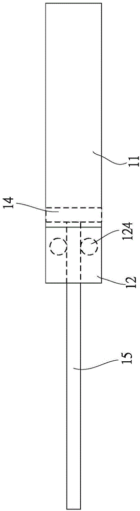 Air pressure executive device with automatic locking buckling function