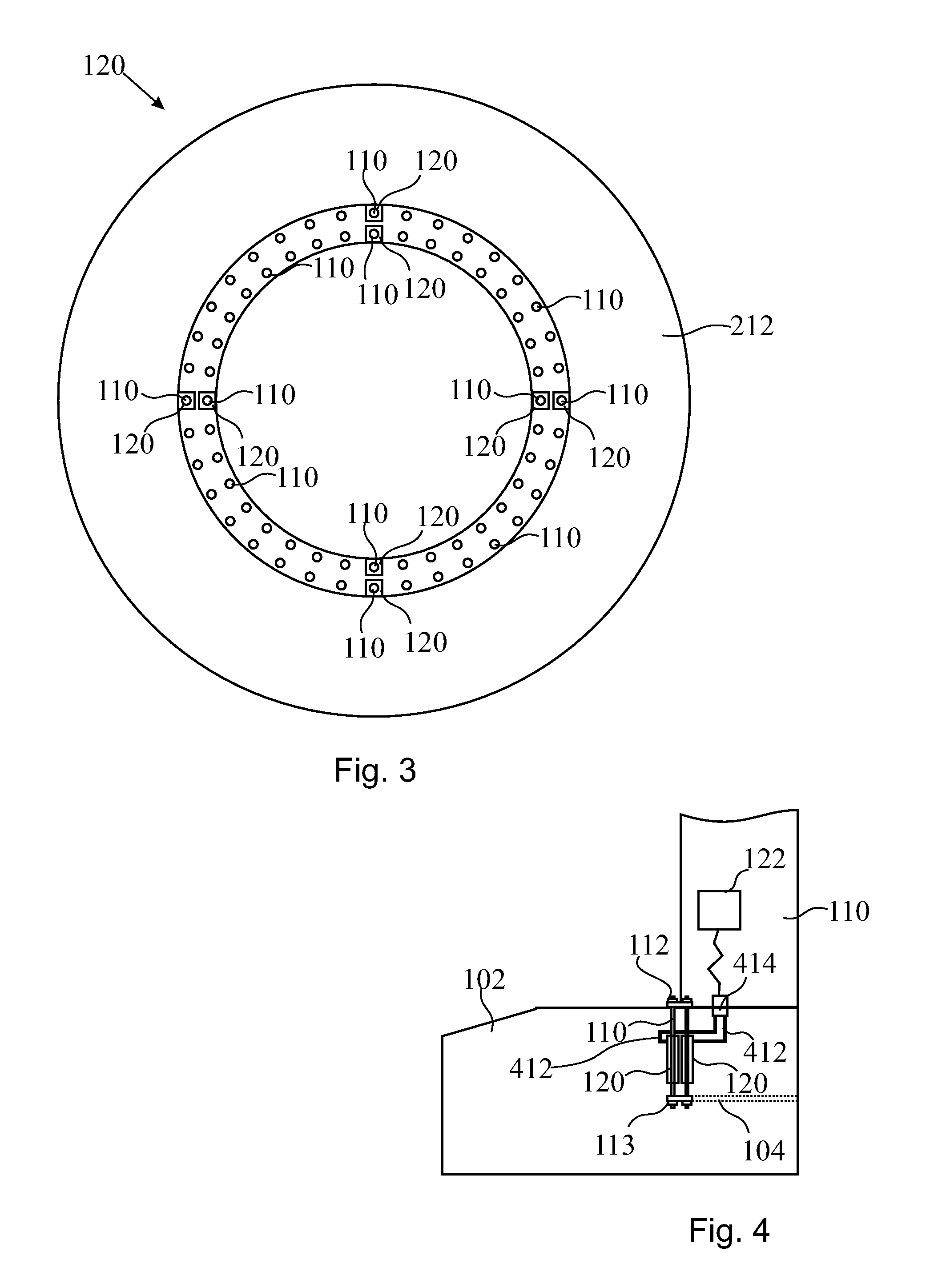 Magnetostrictive measurement of tensile stress in foundations