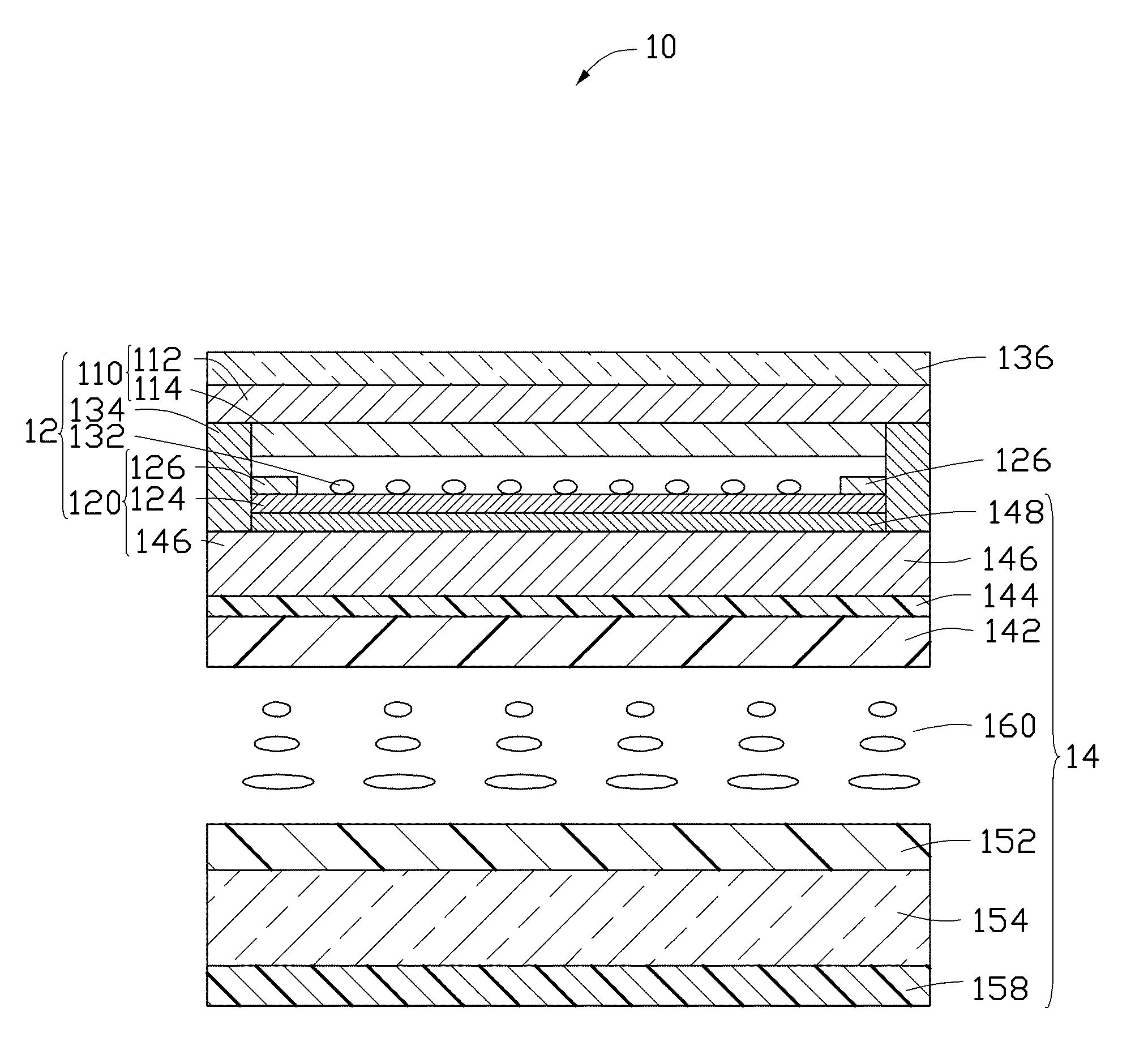 Liquid crystal display screen