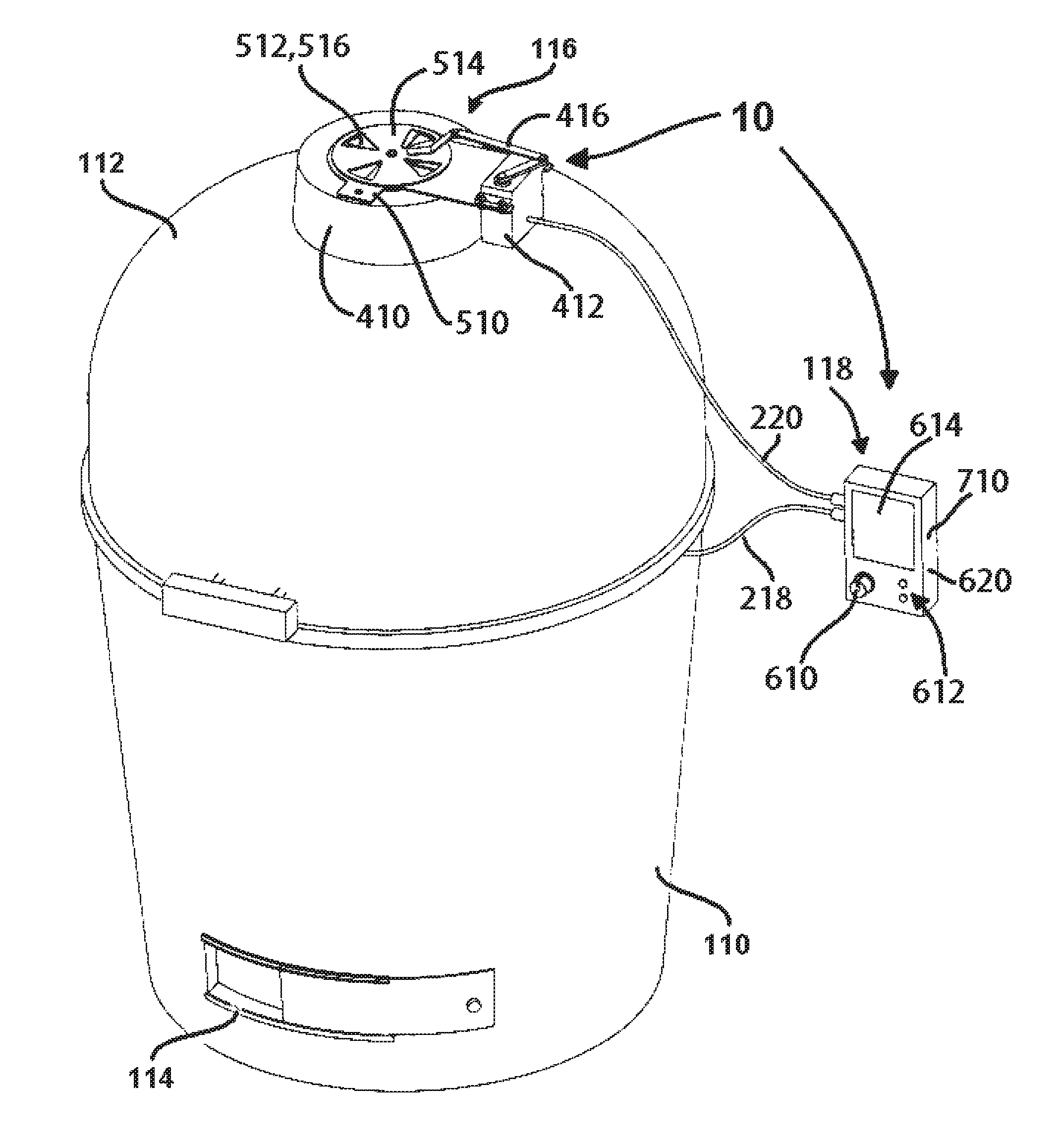 Automated temperature control system for a solid-fueled cooker