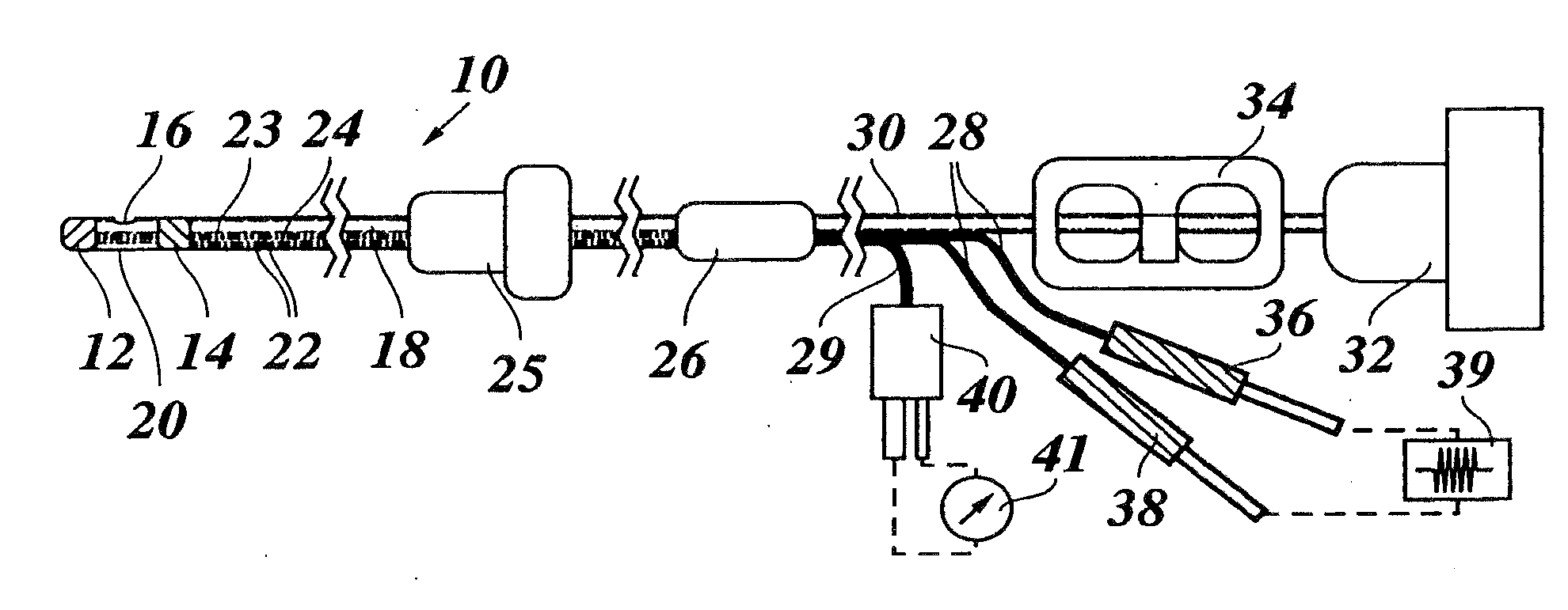 Method for applying pulsed radio frequency energy to the spinal canal