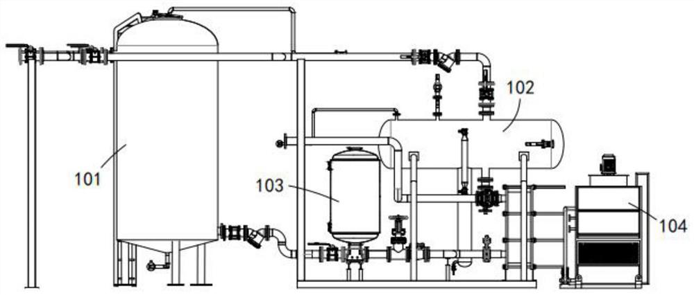 Hydrolysis device for preparing p-toluenesulfonyl chloride and processing technology