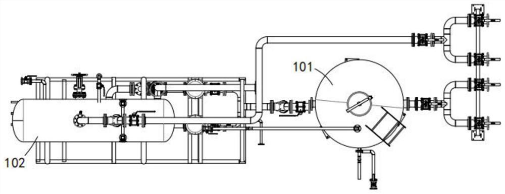 Hydrolysis device for preparing p-toluenesulfonyl chloride and processing technology