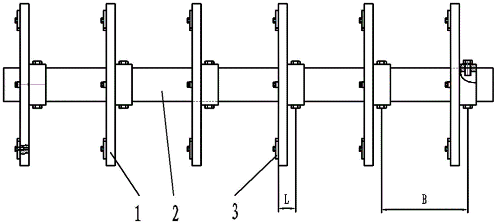 A method for manufacturing a large-aperture box frame with multiple partitions