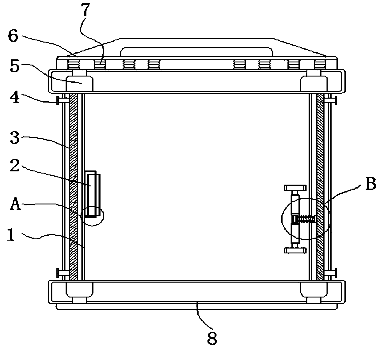 Fireproof and waterproof evacuation escape elevator