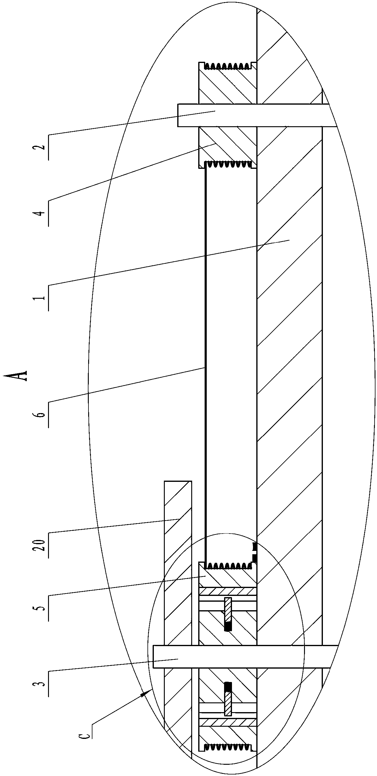 Water body automatic sampling device