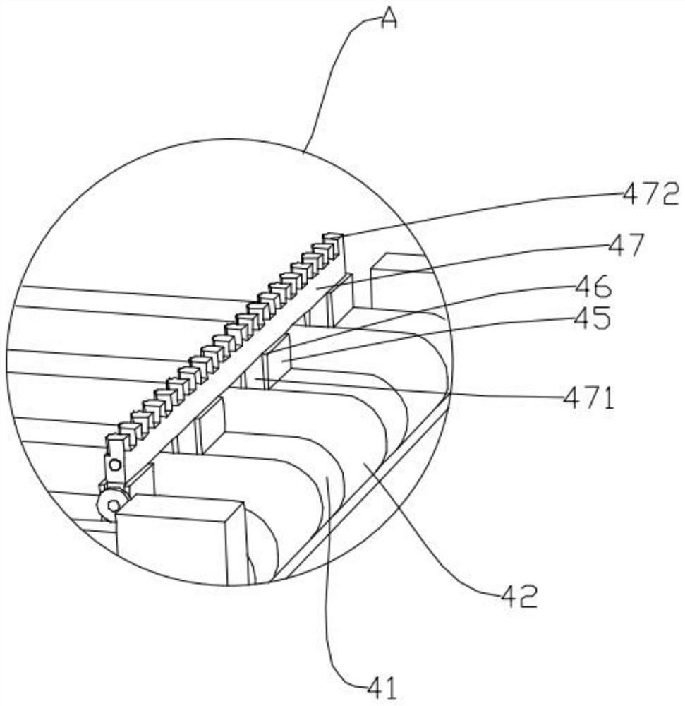 Raw material conveying device