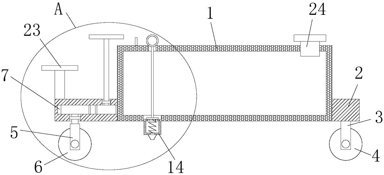 Agricultural mechanical device for plant protection