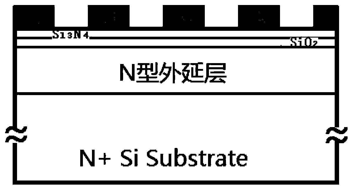 Method for manufacturing junction barrier schottky diode through selective oxidation of silicon