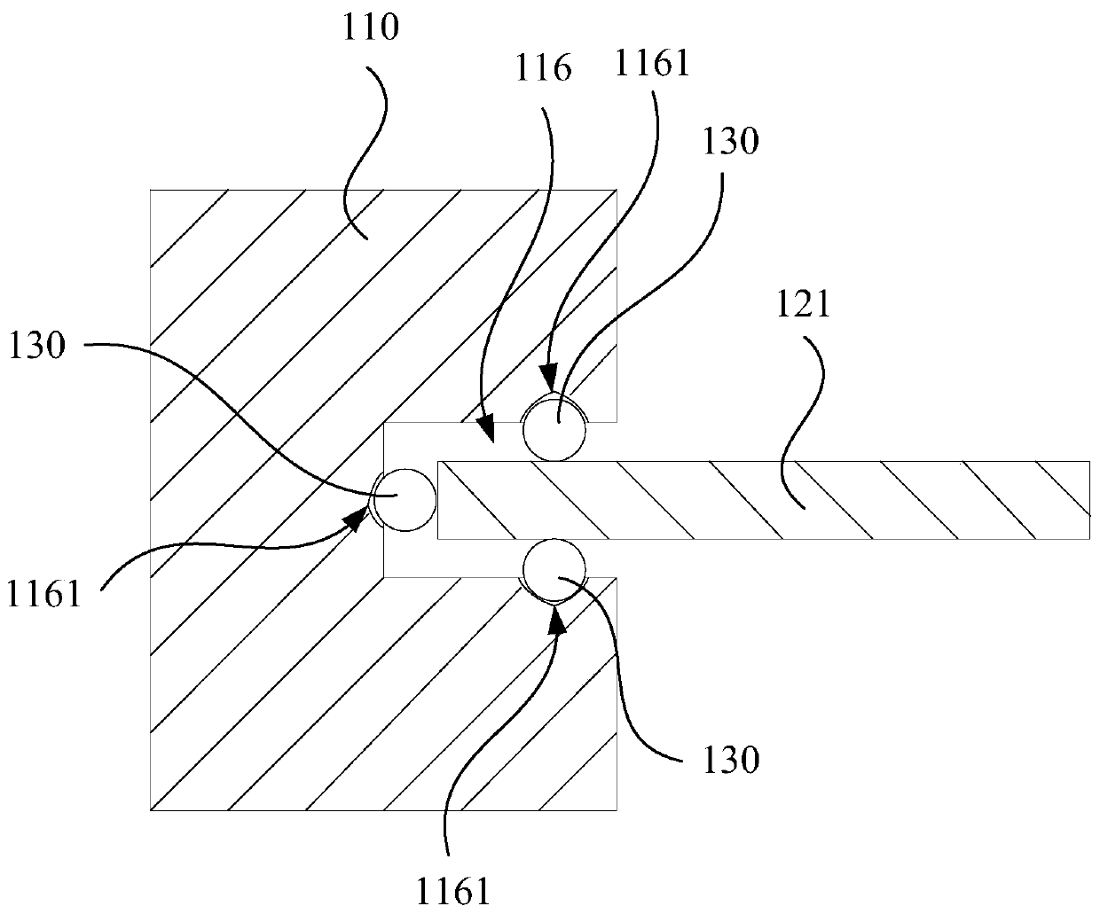 Foaming agent stability detection device and fading barrel