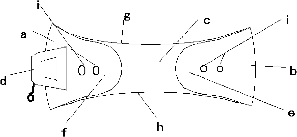 Orthodontic molar C-shaped open band ring and manufacturing method thereof