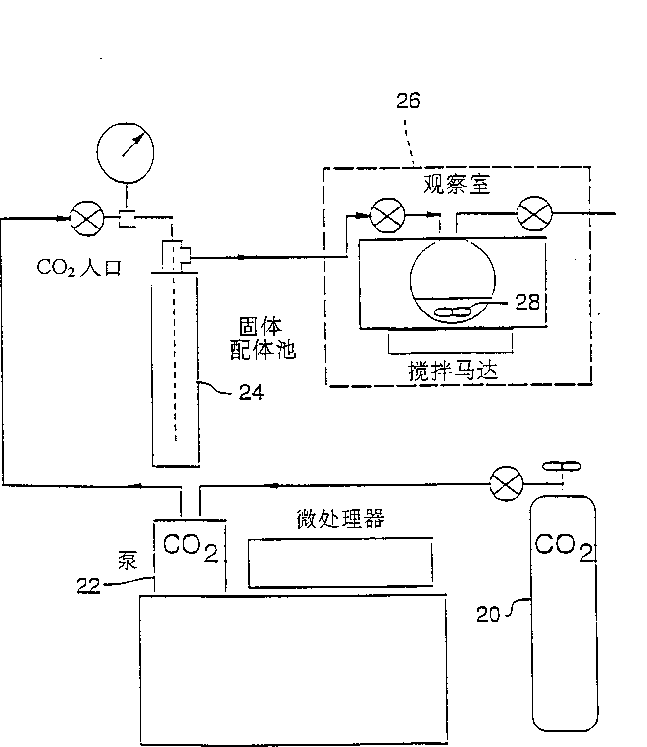 Fluid extraction of metal and/or metalloid