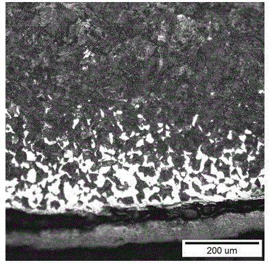 Method for decreasing decarburized layers on surfaces of high-carbon-chromium bearing steel wires