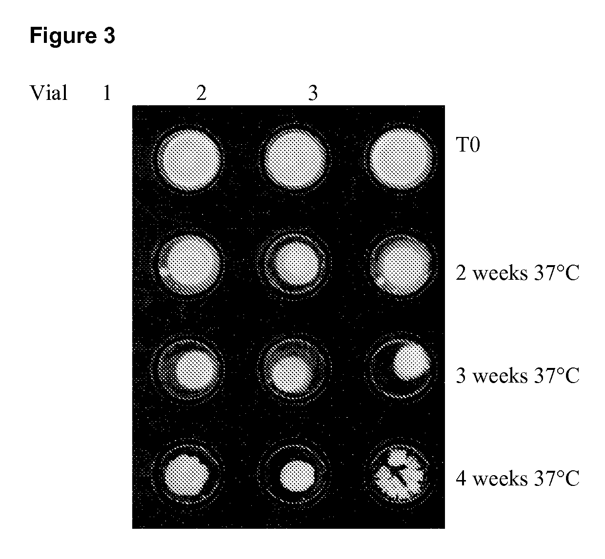 Lyophilised antigen composition