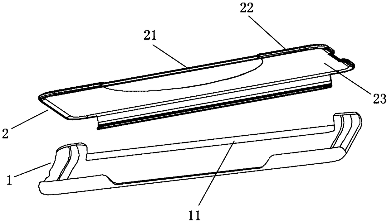 Preparation method and product of CX edgefolded leather sheath