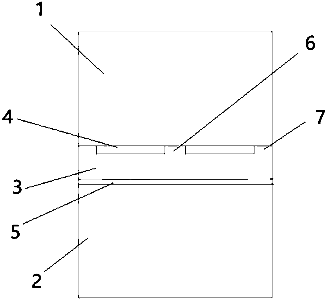 Liquid crystal-based terahertz slotted phase shift unit and phased-array antenna composed of liquid crystal-based terahertz slotted phase shift unit