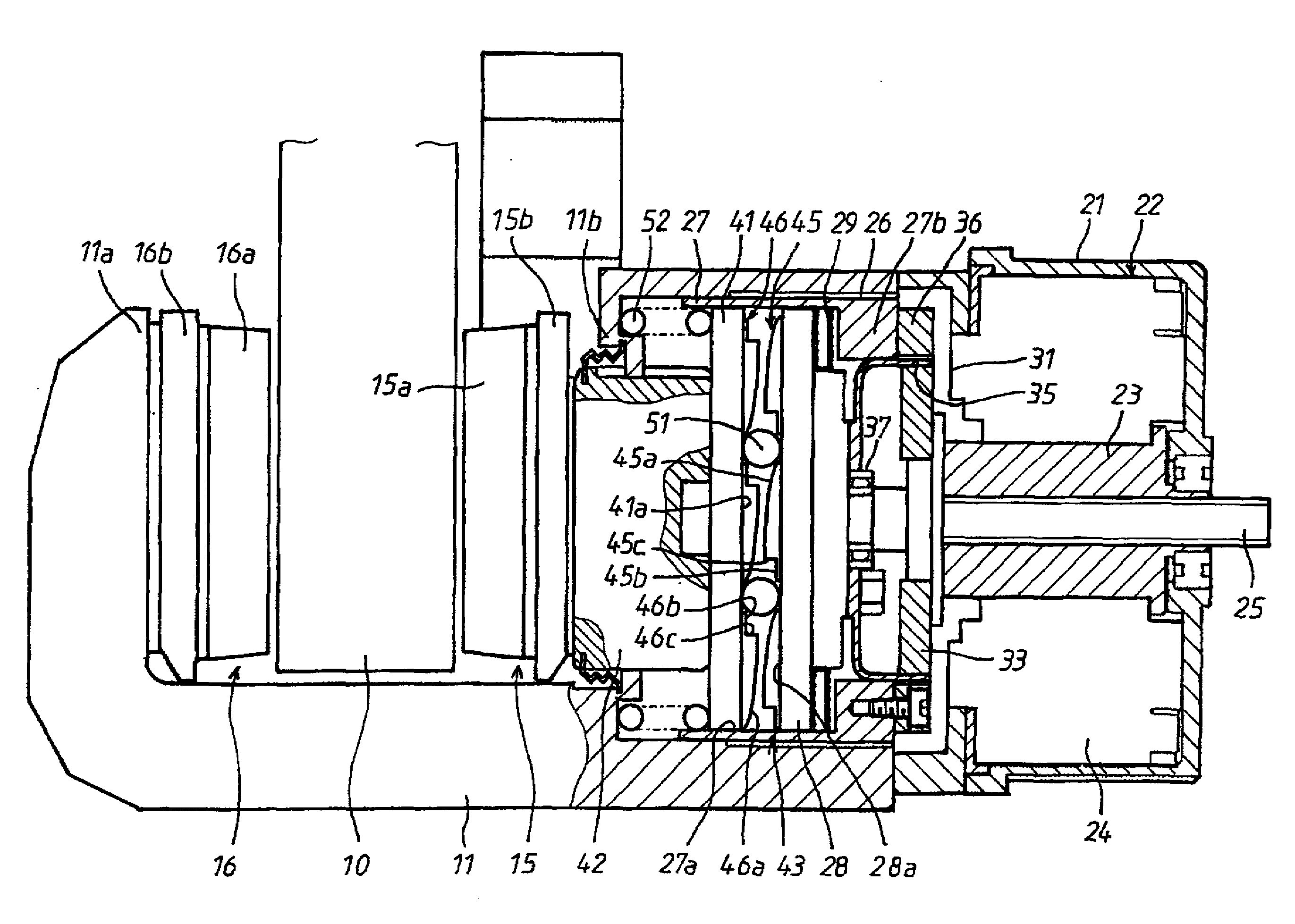 Electric brake device