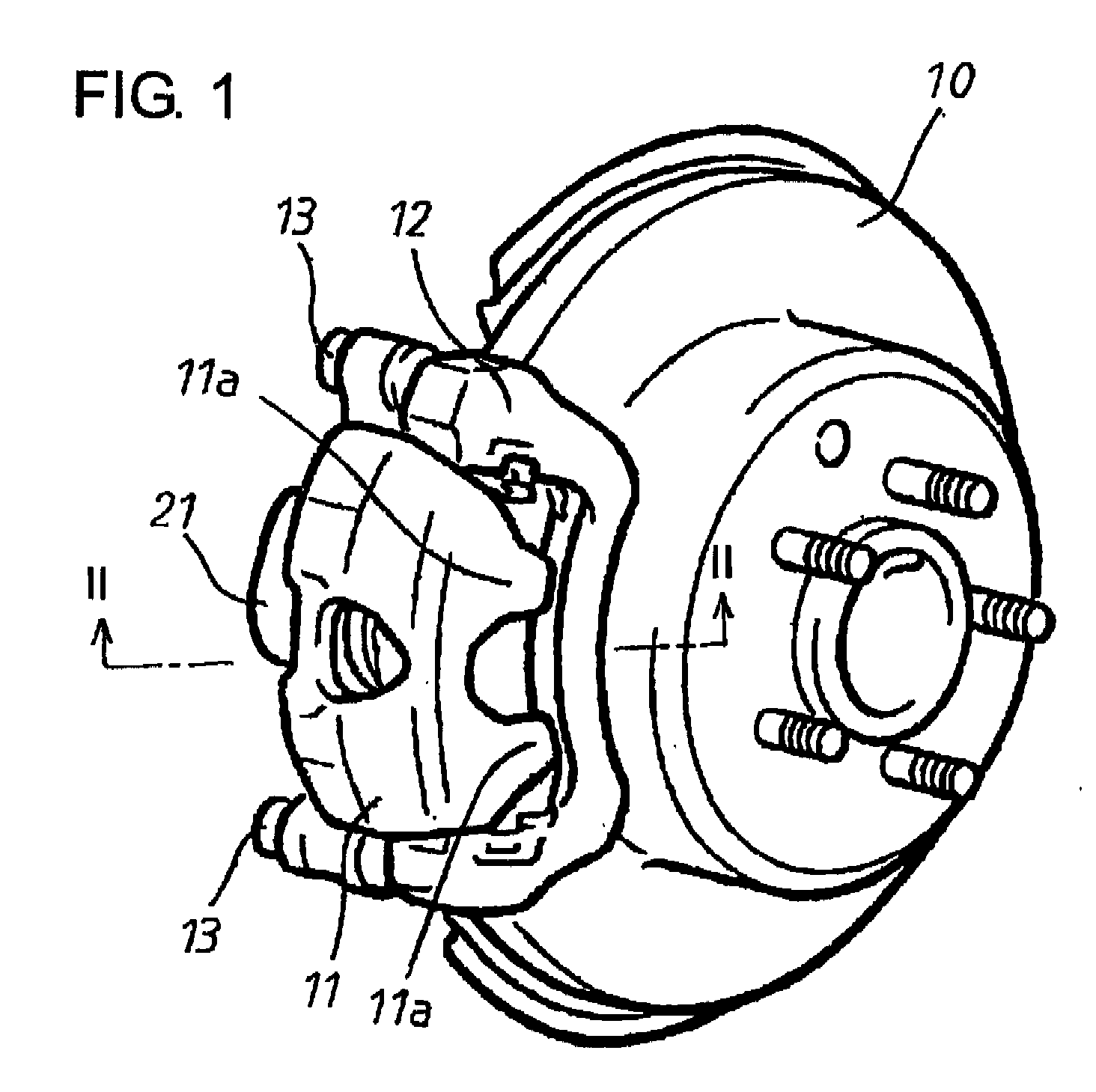 Electric brake device