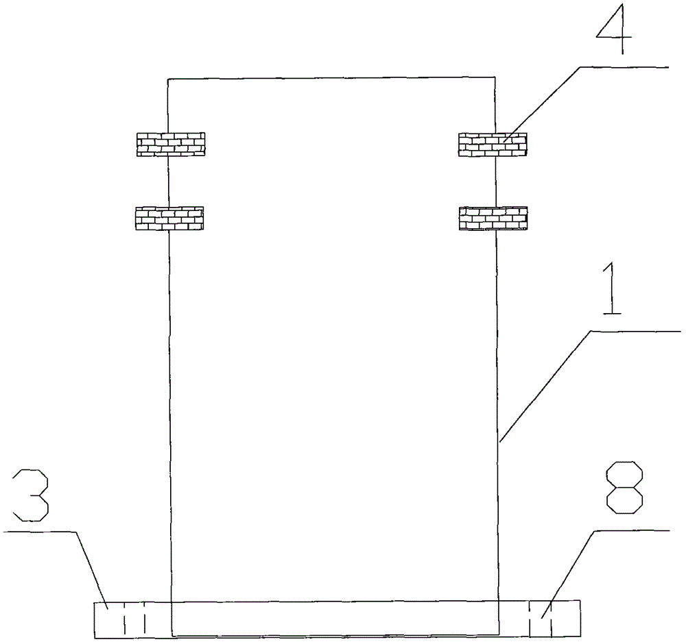 A water delivery pipeline used for connecting and replacing underground FRP sand pipes and steel pipes