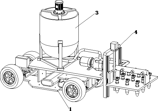 A fully intelligent static blasting expansion agent automatic filling equipment