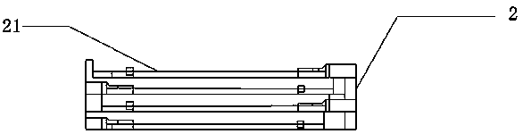 Hot pressing device for plate surface sheet hot pressing processing and processing method thereof