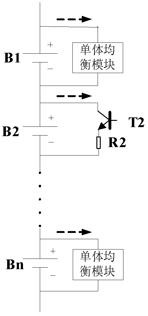 Equalization device for series battery packs