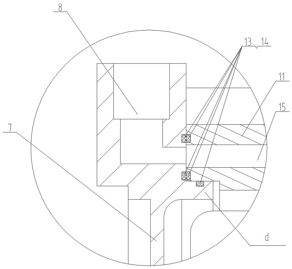 Motor shell water-cooling structure